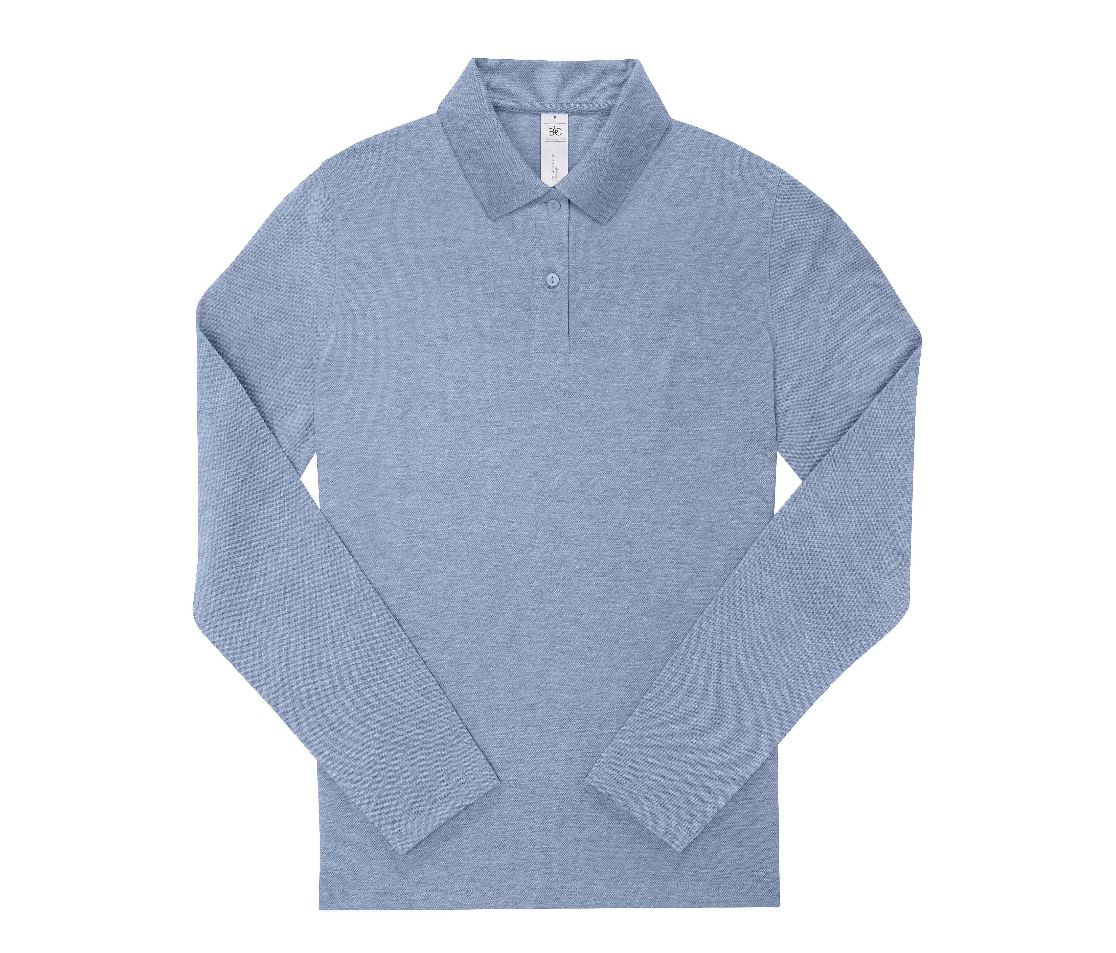 B&C MY POLO 210 LSL /WOMEN