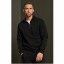 RIBBED INTERLOCK HALF ZIP